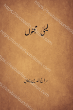 کتاب "لیلیٰ مجنوں" کا سرورق، جو کلاسیکی عشقیہ داستان پر مبنی مثنوی پر مشتمل ہے۔