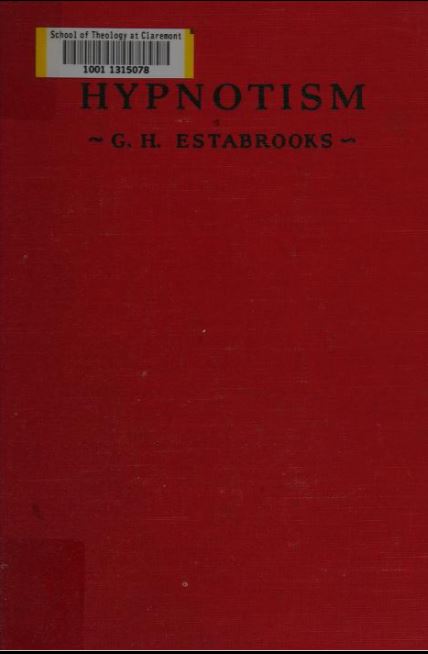 Hypnotism by Doctor Foveau de Courmelles — translated by Laura Ensor